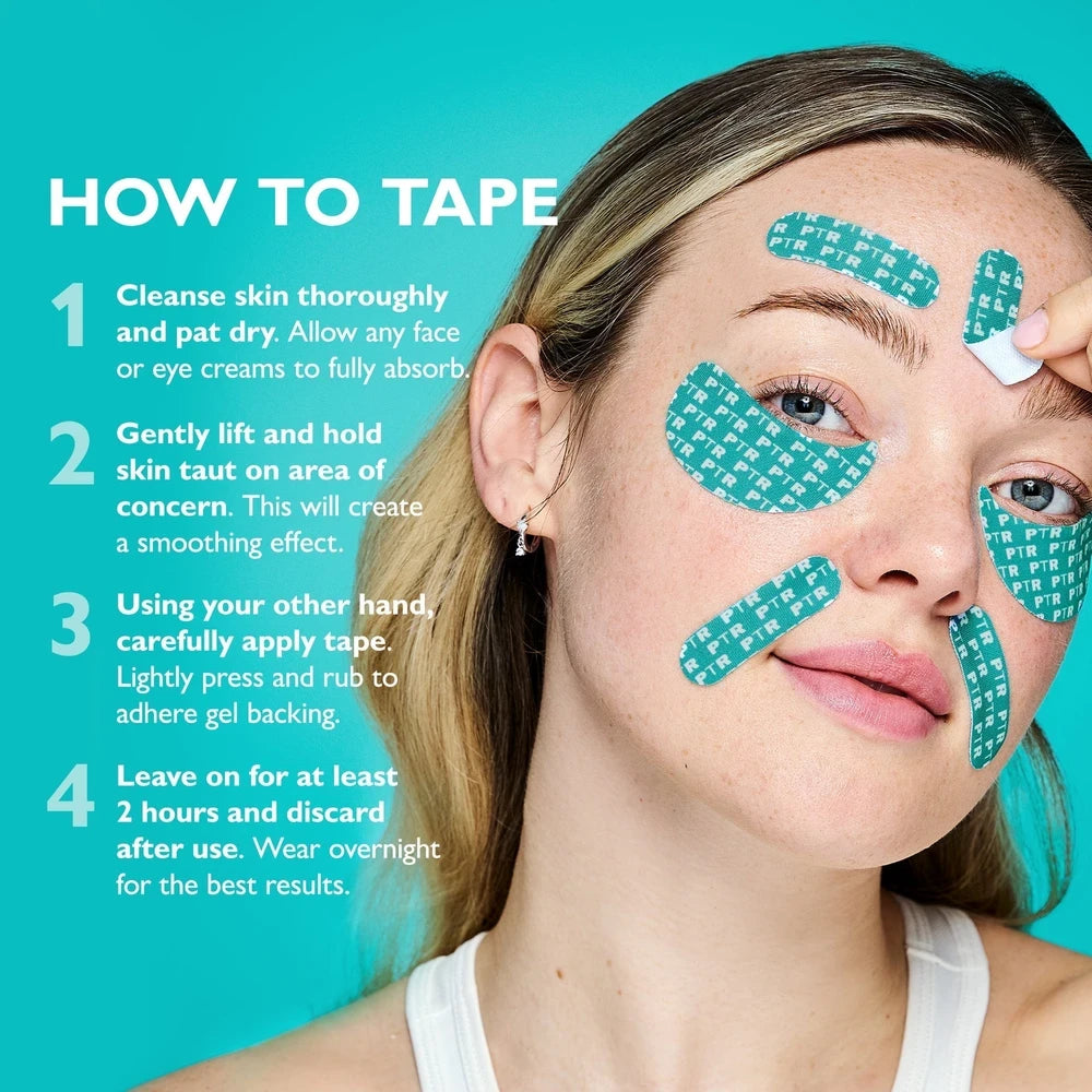 Peptide-Infused Face Tape