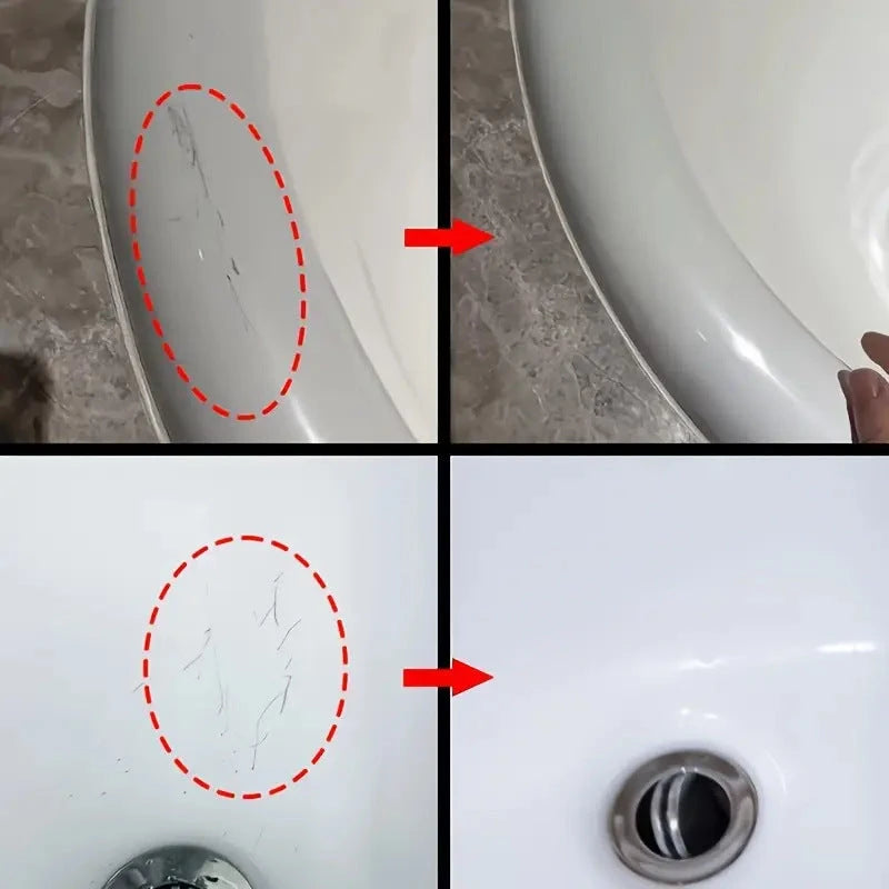 Bathroom Surface Scratch Repair Wax