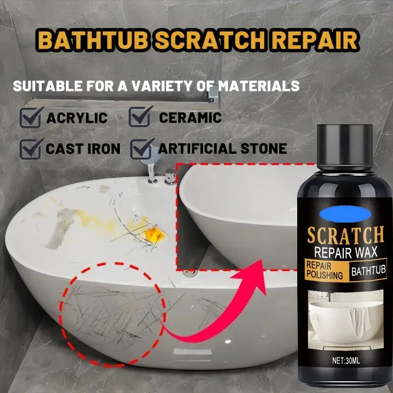 Bathroom Surface Scratch Repair Wax
