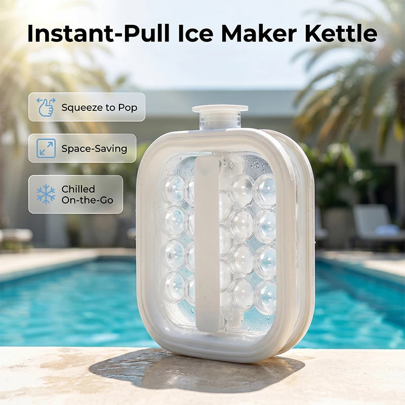 Portable Silicone Ice Kettle