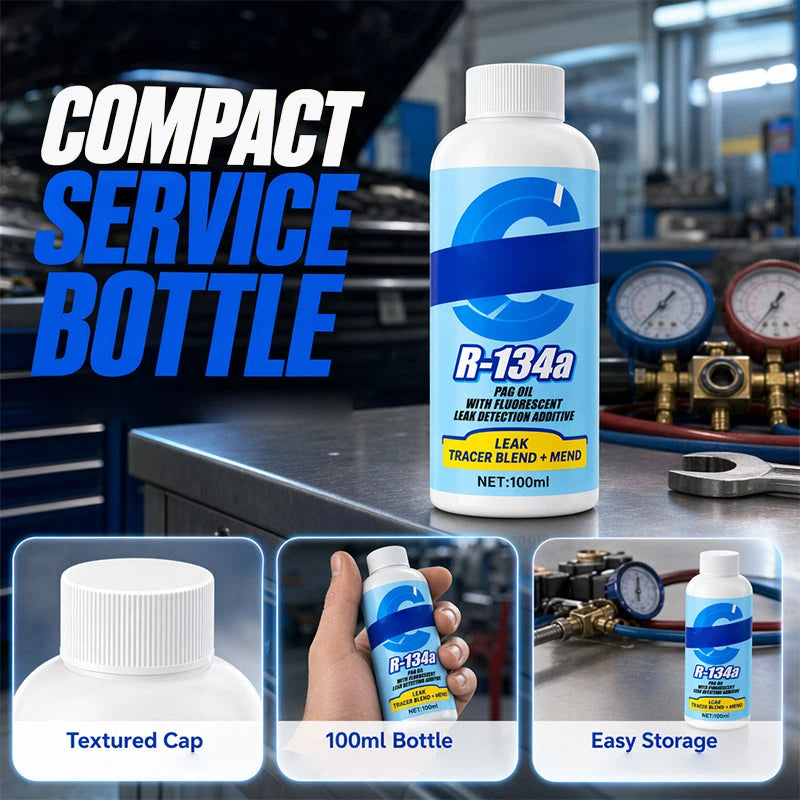 Automotive AC Leak Stop with UV Dye