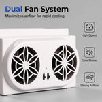 Solar Powered Car Ventilator Fan