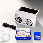 Solar Powered Car Ventilator Fan