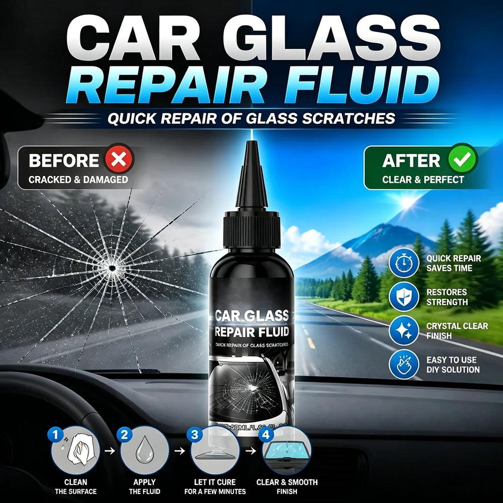 Windshield Crack and Chip Repair Kit