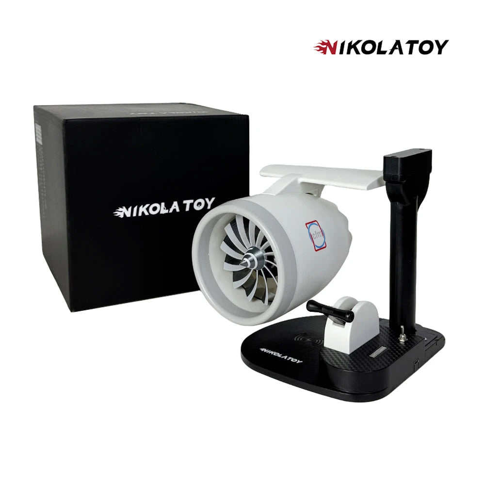 Desktop JetFan with Phone Charging Base