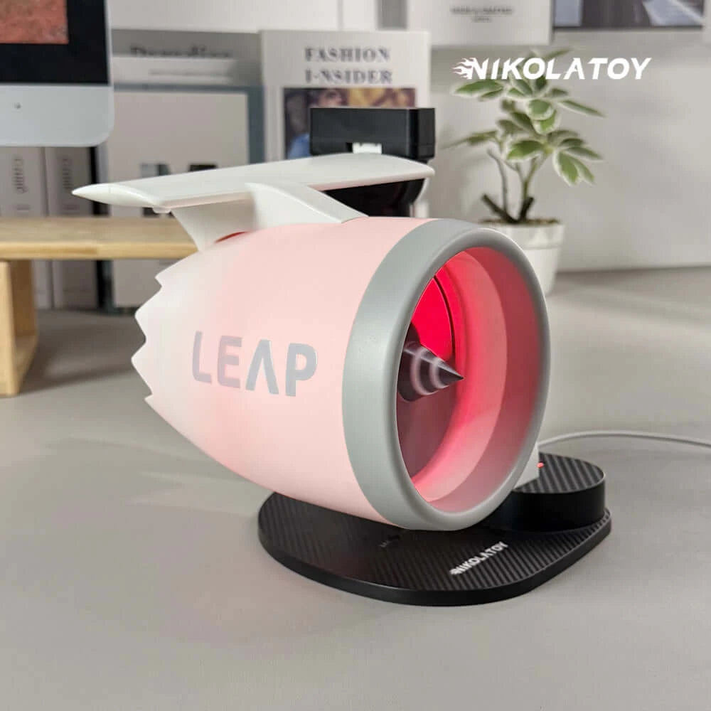 Desktop JetFan with Phone Charging Base