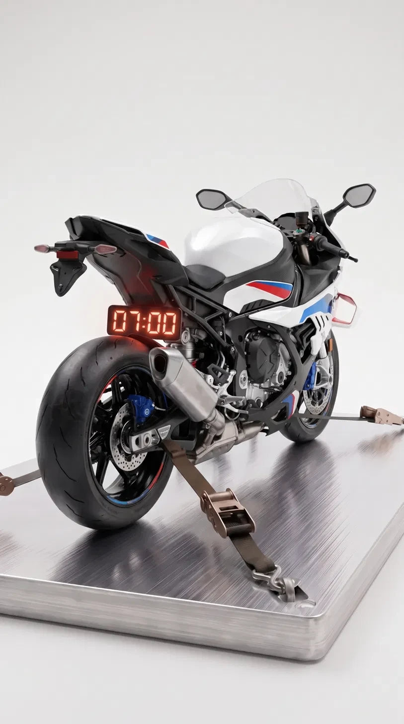 BMW Bike Alarm Clock