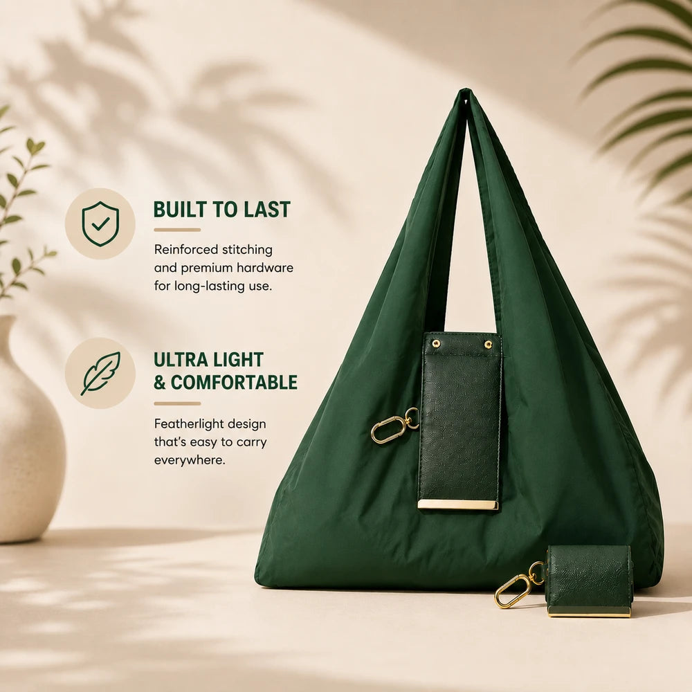 KeyFold Foldable Tote Bag