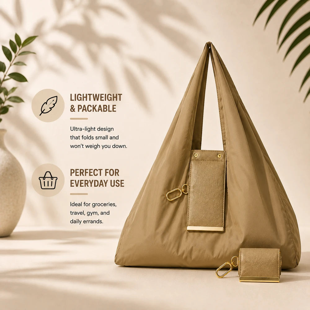 KeyFold Foldable Tote Bag