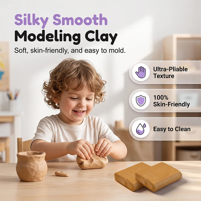 Mini Pottery Wheel DIY Kit For Kids