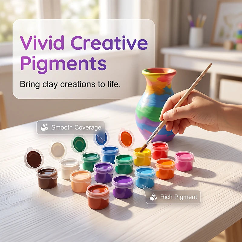 Mini Pottery Wheel DIY Kit For Kids