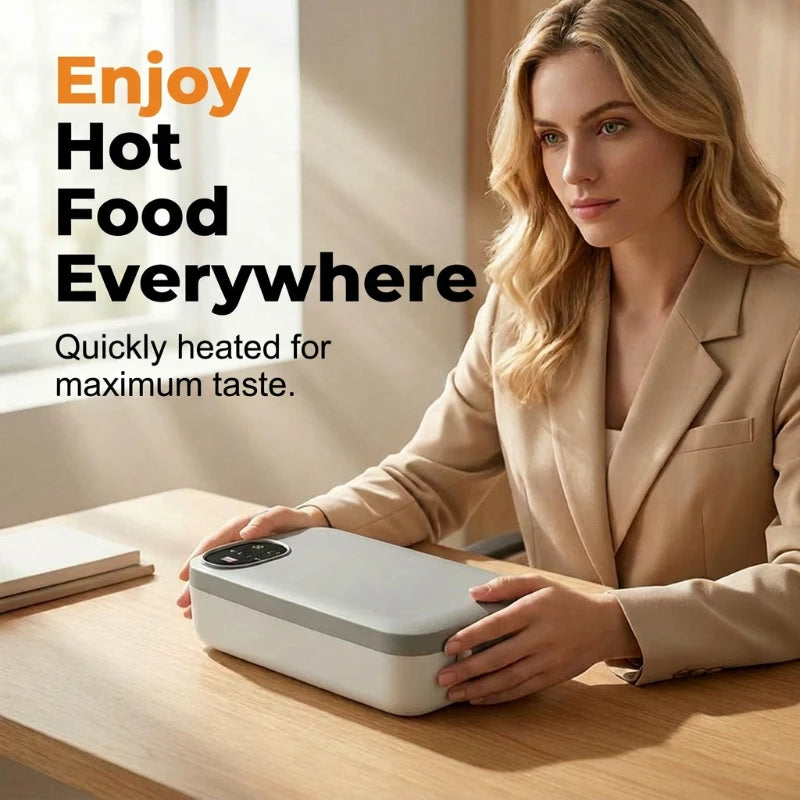 HeatBox Pro – Portable Self-Heating Lunch Box