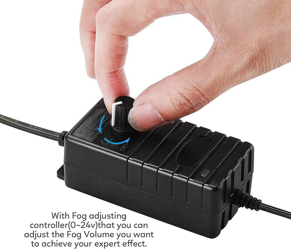 MistGlow 12-LED Ultrasonic Fogger