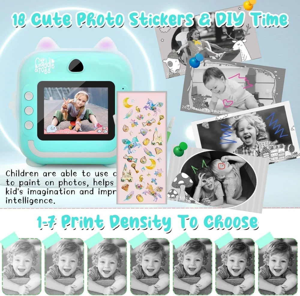 Kidszone Instant Print Camera