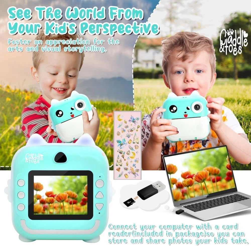 Kidszone Instant Print Camera