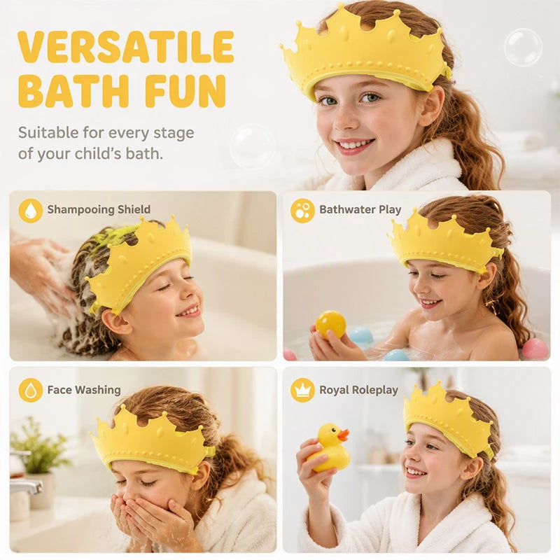Adjustable Baby Shield Shower Cap
