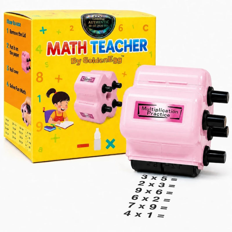 GoldenEgg Math Roller Stamp