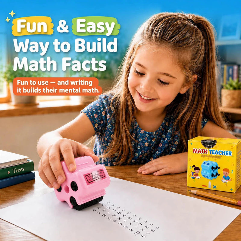 GoldenEgg Math Roller Stamp