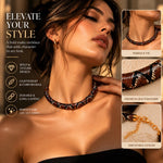 Braided Snake Chain Necklace