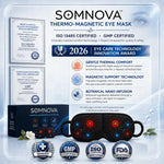 Thermo-Magnetic Heated Eye Relaxation Eye Mask