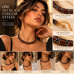 Braided Snake Chain Necklace