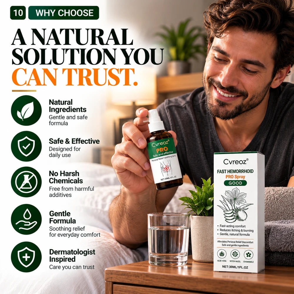 Reliefora Fast-Acting Hemorrhoid Relief Spray