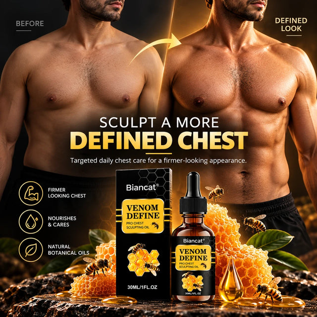 ChestForge Men’s Chest Sculpting &amp; Contouring Oil