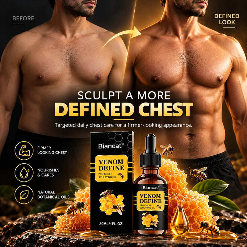 ChestForge Men’s Chest Sculpting &amp; Contouring Oil