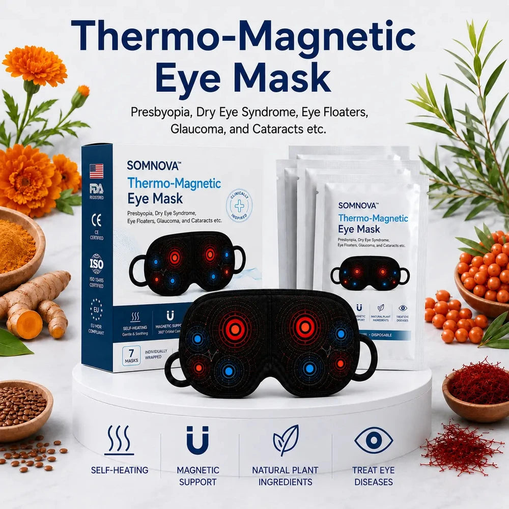 Thermo-Magnetic Heated Eye Relaxation Eye Mask