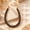Braided Snake Chain Necklace