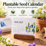 EverSprout Plantable Seed Calendar 2027 – Eco-Friendly Botanical Gift &amp; Grow Kit