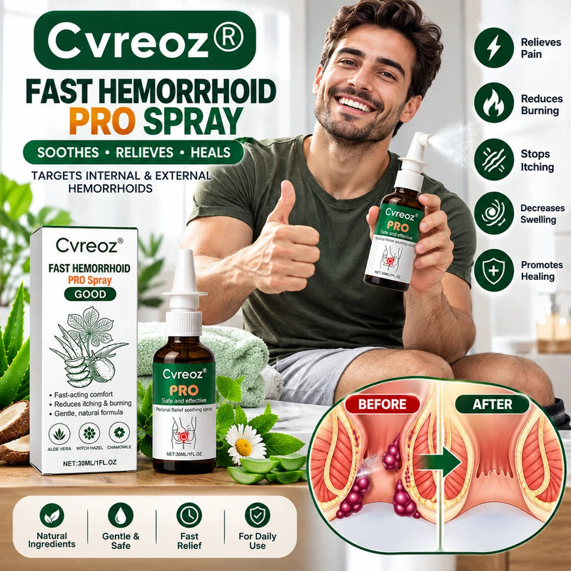 Reliefora Fast-Acting Hemorrhoid Relief Spray