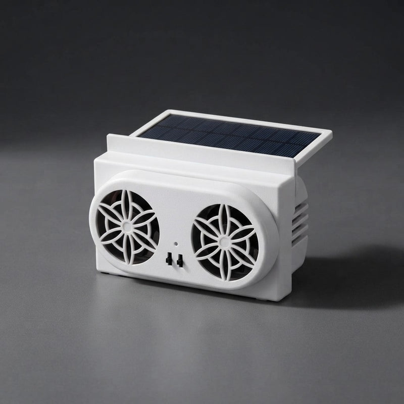 Solar Powered Car Ventilator Fan